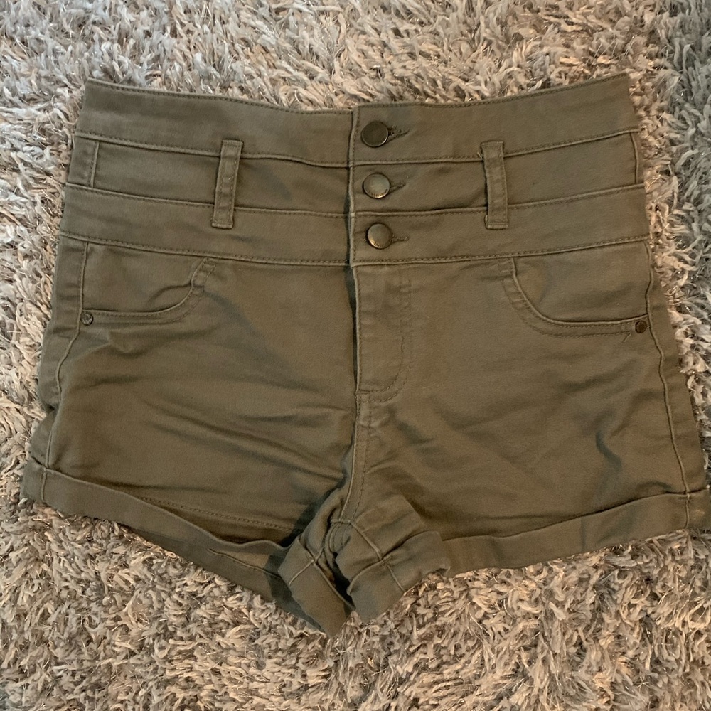 Dark green shorts